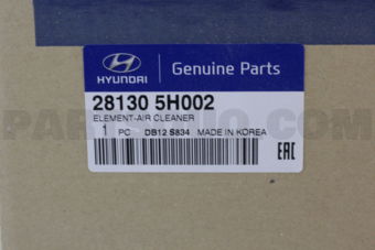 281305H002 ELEMENT-AIR CLEANER