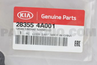 283554A001 GASKET-INTAKE MANIFOLD
