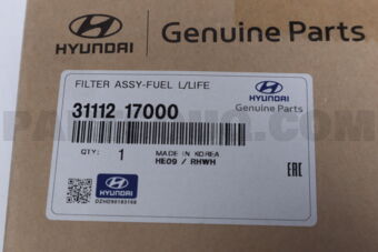 3111217000 FILTER ASSY-FUEL L/LIFE