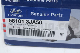 581013JA50 PAD KIT-FR DISC BRAKE