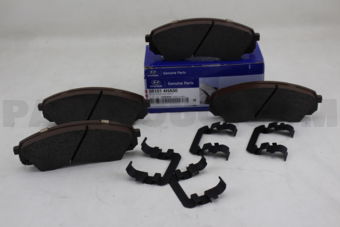 581014HA50 PAD KIT-FR DISC BRAKE