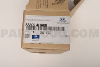 583024HA00 PAD KIT-RR DISC BRAKE