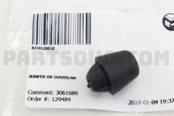 8219128010 BUMPER-DR OVERSLAM