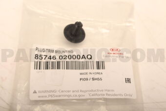 8574602000AQ PLUG-TRIM MOUNTING