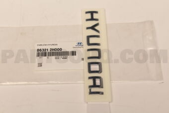 863212H000 EMBLEM-HYUNDAI