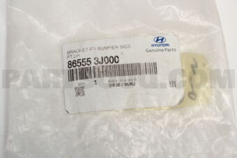 865553J000 BRKT-FR BUMPER SIDE SUPT,LH