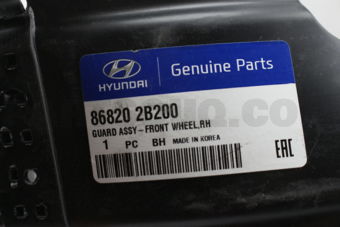 868202B200 GUARD ASSY-FR WHEEL RH