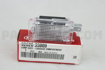 9262033000 LAMP ASSY-LUGGAGE COMPARTMENT