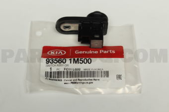 935601M500 SWITCH ASSY-DR