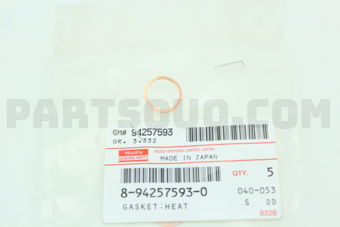 8942575930 GASKET;HEAT