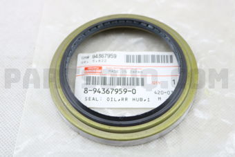 8943679590 SEAL; OIL,RR