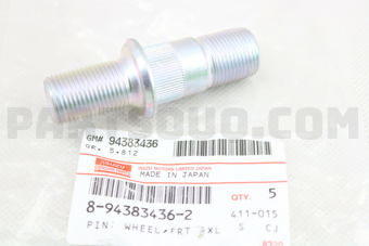 8943834362 PIN; WHEEL,F