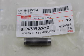 8943950240 SCREW; ADJ,ROCK