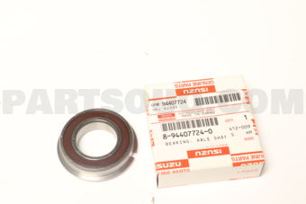 8944077240 BEARING; AXL