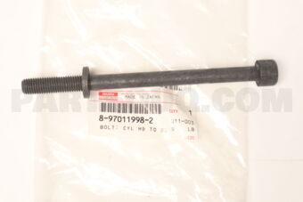 8970119982 BOLT; CYL HD