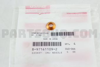 8971611092 GASKET; INJ NOZ