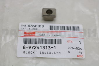 8972413131 BLOCK; INDEX