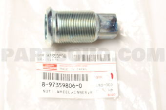 8973598060 NUT; WHEEL,INNE