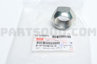 8973598100 NUT; WHEEL,RR A