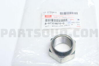 8973598100 NUT; WHEEL,RR A