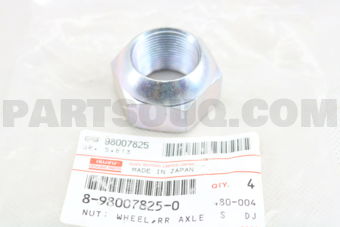 8980078250 NUT; WHEEL,RR A