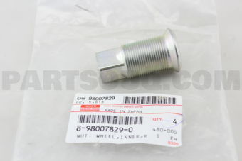 8980078290 NUT; WHEEL,INNE