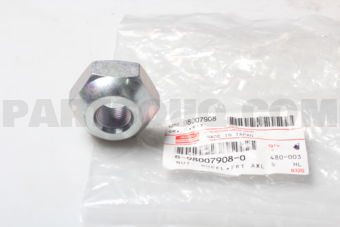 8980079080 NUT; WHEEL,FRT