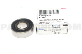 62022RSCM BALL BEARING W/R SEAL