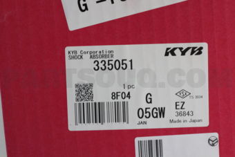 335051 SHOCK ABSORBER