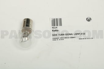 4514 SIDE TURN SIGNAL LAMP(#10