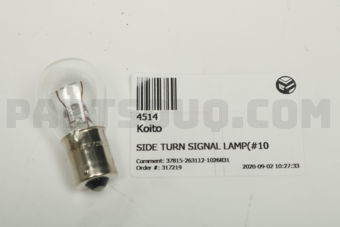 4514 SIDE TURN SIGNAL LAMP(#10