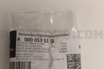 A0000535158 SEAL,VALVE STEM LH&amp;RH-W203/169