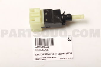 A0015456409 SWITCH,STOP LIGHT-G(W461)R230