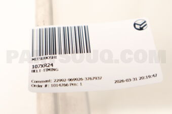 107XR24 BELT-TIMING