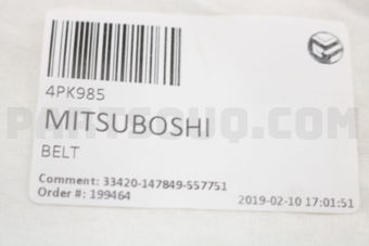 4PK985 BELT