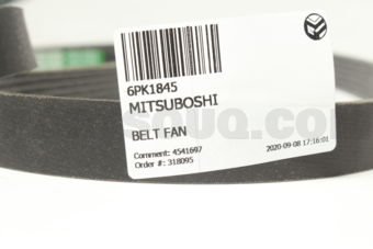 6PK1845 BELT FAN
