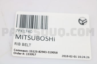 7PK1740 RIB BELT