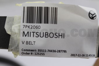 7PK2060 V BELT