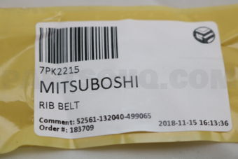 7PK2215 RIB BELT