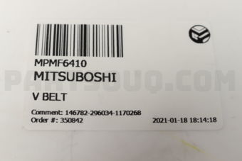 MPMF6410 V BELT