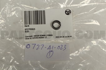072741023 BUSH
