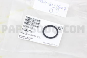 9954101807 RING,O-MASTER CYL