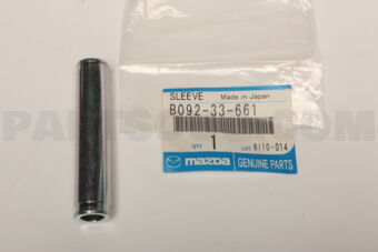 B09233661 SLEEVE,MAIN-FRT CALIPER