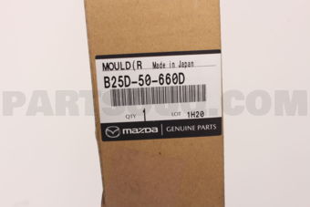 B25D50660D MOULD(R),RR.BELTLINE