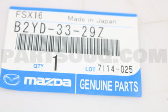 B2YD3329Z ATTACHMENT,PAD-FRONT