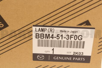 BBM4513F0G LAMP(R),TRUNK LID