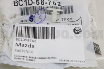 BC1D58762 FASTENER