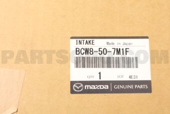 BCW8507M1F Mazda INTAKE,AIR