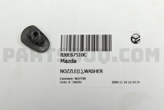 BJ0E67510C NOZZLE(L),WASHER