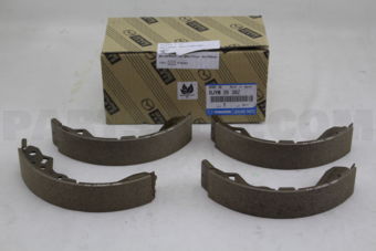 BJYM2638Z SHOE SET,BRAKE-REAR